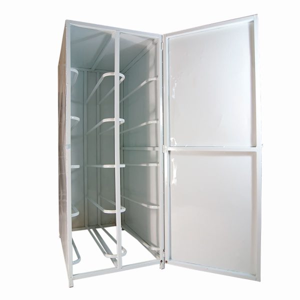 Contenedor cerrado para 10 garrafones LUBEEFA Arte Tubular