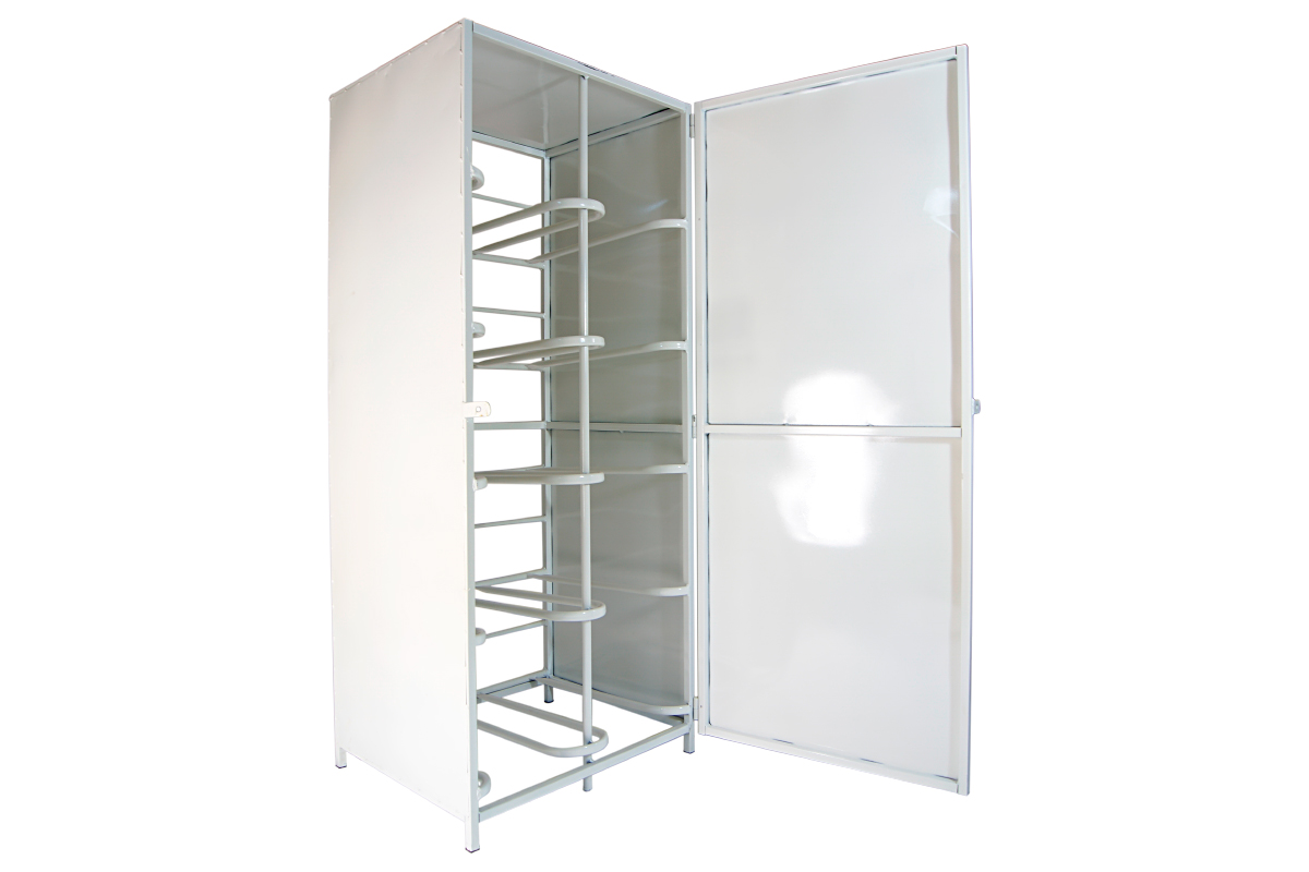 Contenedor cerrado para 10 garrafones LUBEEFA Arte Tubular