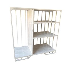 Exhibidor industrial reforzado con niveles LUBEEFA Arte Tubular