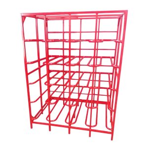 Exhibidor industrial para 40 garrafones LUBEEFA Arte Tubular