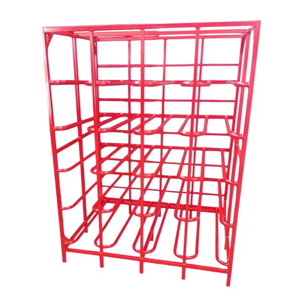 Exhibidor industrial para 40 garrafones LUBEEFA Arte Tubular