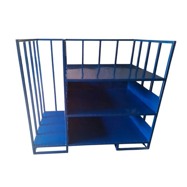 Exhibidor industrial reforzado con niveles LUBEEFA Arte Tubular