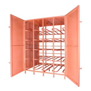 Contenedor cerrado para 10 garrafones LUBEEFA Arte Tubular