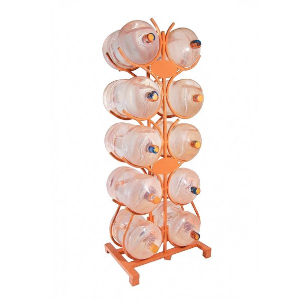 Exhibidor 8 garrafones LUBEEFA Arte Tubular