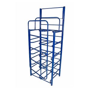 Exhibidor para 10 garrafones con protección LUBEEA Arte Tubular