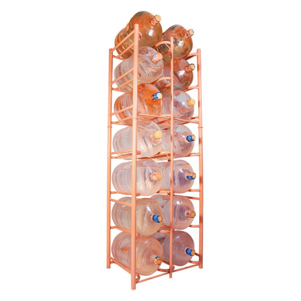 Exhibidor 14 garrafones LUBEEFA Arte Tubular