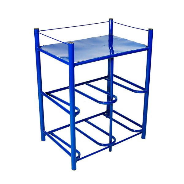 Exhibidor 4 garrafones LUBEEFA Arte Tubular