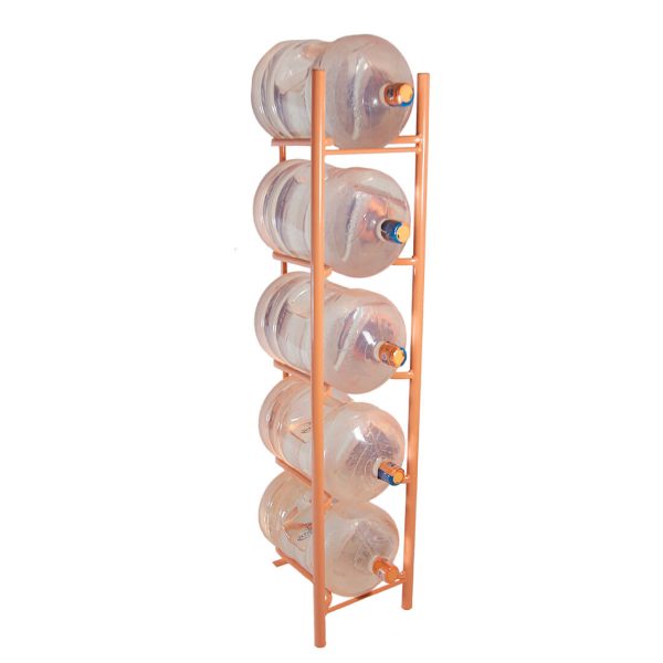 Exhibidor 5 garrafones LUBEEFA Arte Tubular