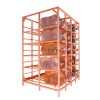Rack industrial para 40 garrafones LUBEEFA Arte Tubular